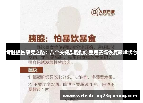 肾脏损伤康复之路：八个关键步骤助你重返赛场恢复巅峰状态
