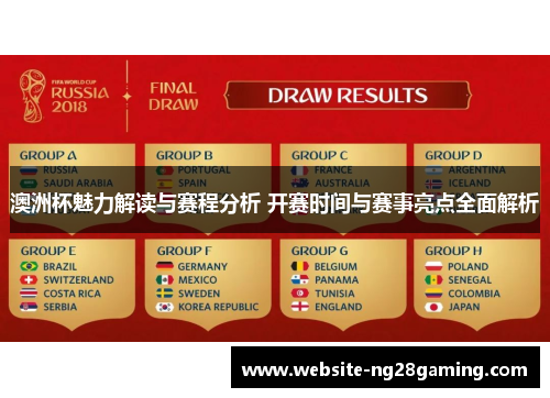 澳洲杯魅力解读与赛程分析 开赛时间与赛事亮点全面解析